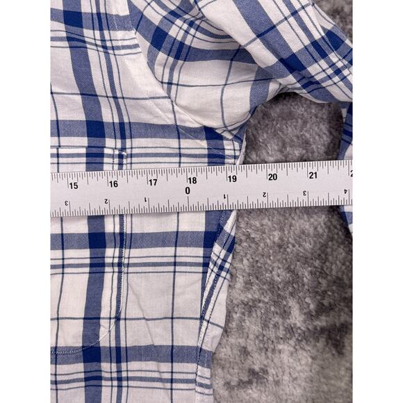 Gitman Bros Small Mens Vintage Oxford Plaid Button Down Long Sleeve - Picture 4 of 12